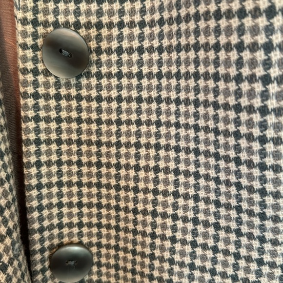 Vintage women’s houndstooth blazer size M-L - Picture 2 of 2